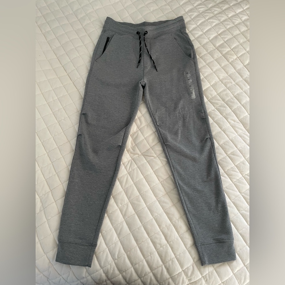Womens Gapfit Performance Gray Jogger Pants